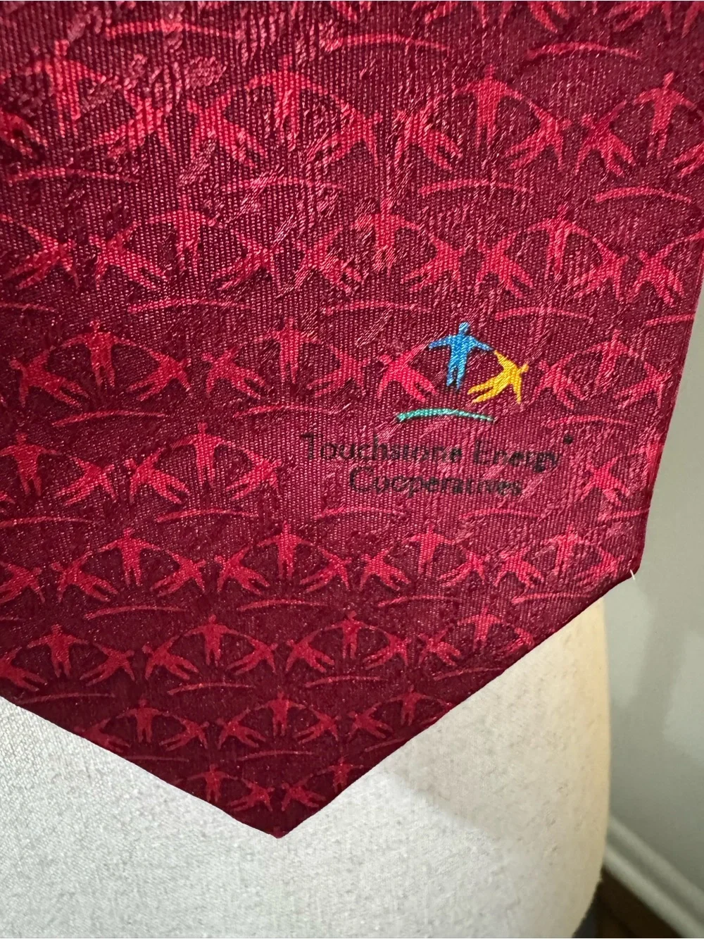 Vintage‎ Buffalo Bay Touchstone Energy Cooperatives 100% Silk Tie